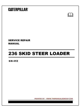 cat 236 skid steer 4yz|cat 236 skid steer manual.